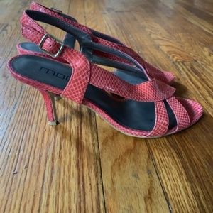 Moda Open-Toe Sling-Back Shoes Size 9.5